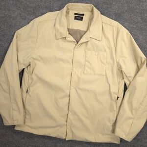 Huckberry PROOF AltoLoft Insulated Shirt Jacket Mens XL Bone Performance Snap